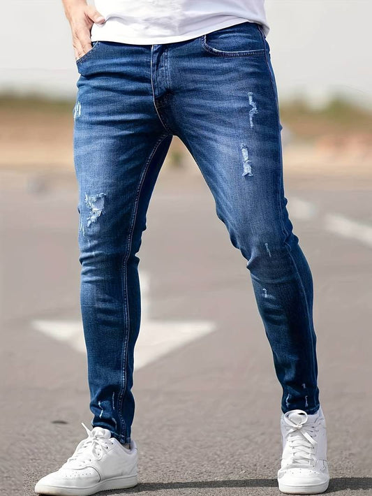 Stylowe Męskie Jeansy Slim Fit | Idealne Na Co Dzień I Do Pracy
