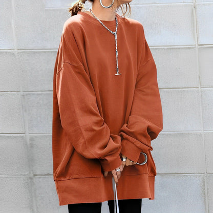 Damska Bluza Oversize | Luźny Sweter Bluza Styl Casualowy
