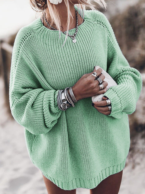 Damski Sweter Seacoast Z Długim Rękawem | Styl Casualowy