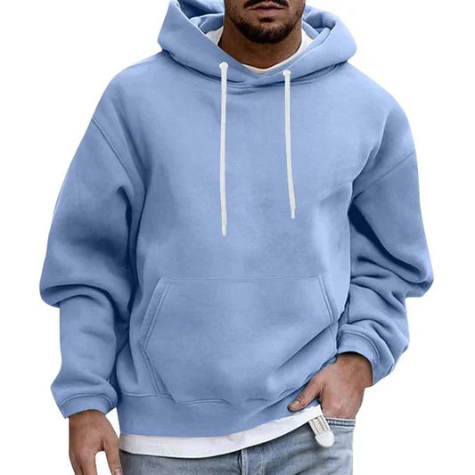 Wygodna Bluza Z Kapturem I Kieszeniami | Casual Męski Hoodie