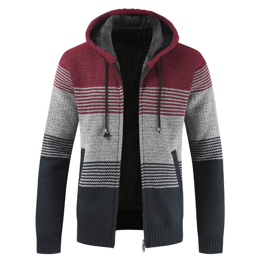 Bluza Męska Rozpinana | Z Kapturem