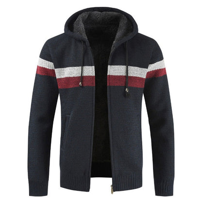 Bluza Męska Rozpinana | Z Kapturem