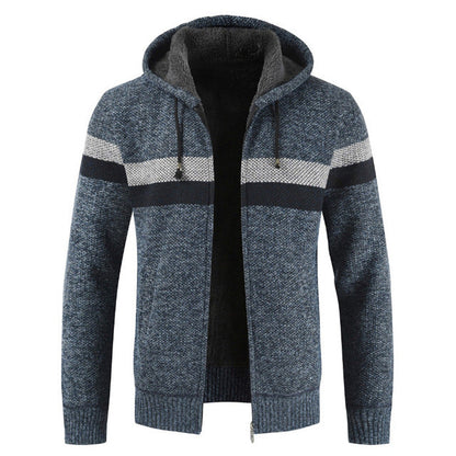 Bluza Męska Rozpinana | Z Kapturem