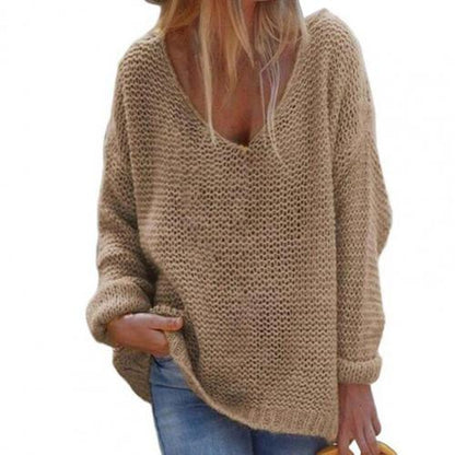 Damski Sweter Dzianinowy | Oversize