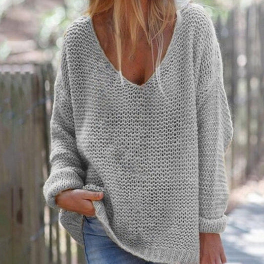 Damski Sweter Dzianinowy | Oversize